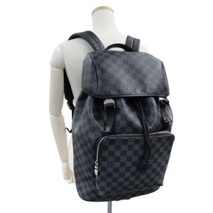 LOUIS VUITTON Damier Graphite Zack Backpack 890804